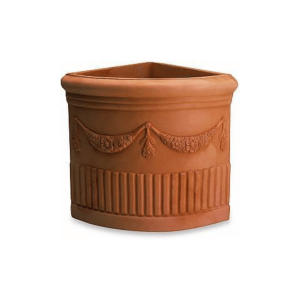 VASO RESINA angolare doppio festone