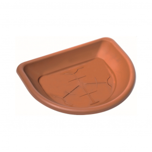 SOTTOVASO PLASTICA A PARETE mod. Telemaco