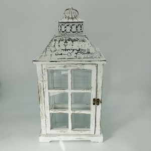 LANTERNA BIANCA shabby chic - immagine 5