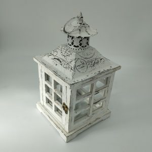 LANTERNA BIANCA shabby chic - immagine 8