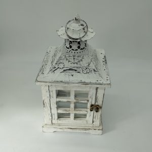 LANTERNA BIANCA shabby chic - immagine 7