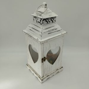 LANTERNA BIANCA CON CUORE - immagine 5
