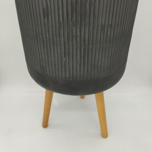 ALZATINA PORTAVASO con piedini in legno - immagine 4