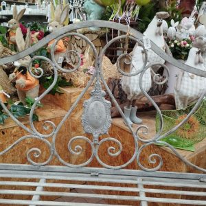 PANCHINA IN FERRO stile shabby chic - immagine 3