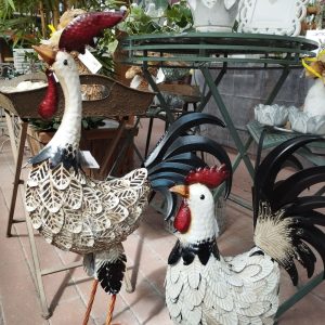 GALLO IN METALLO COLORATO - immagine 3